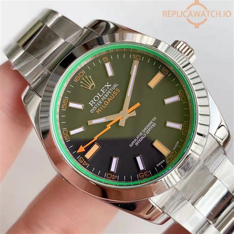 rolex milgaus replica|rolex milgauss price chart.